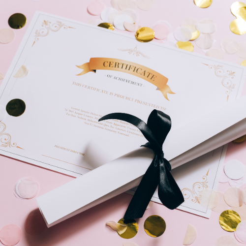 bookkeeping certificate